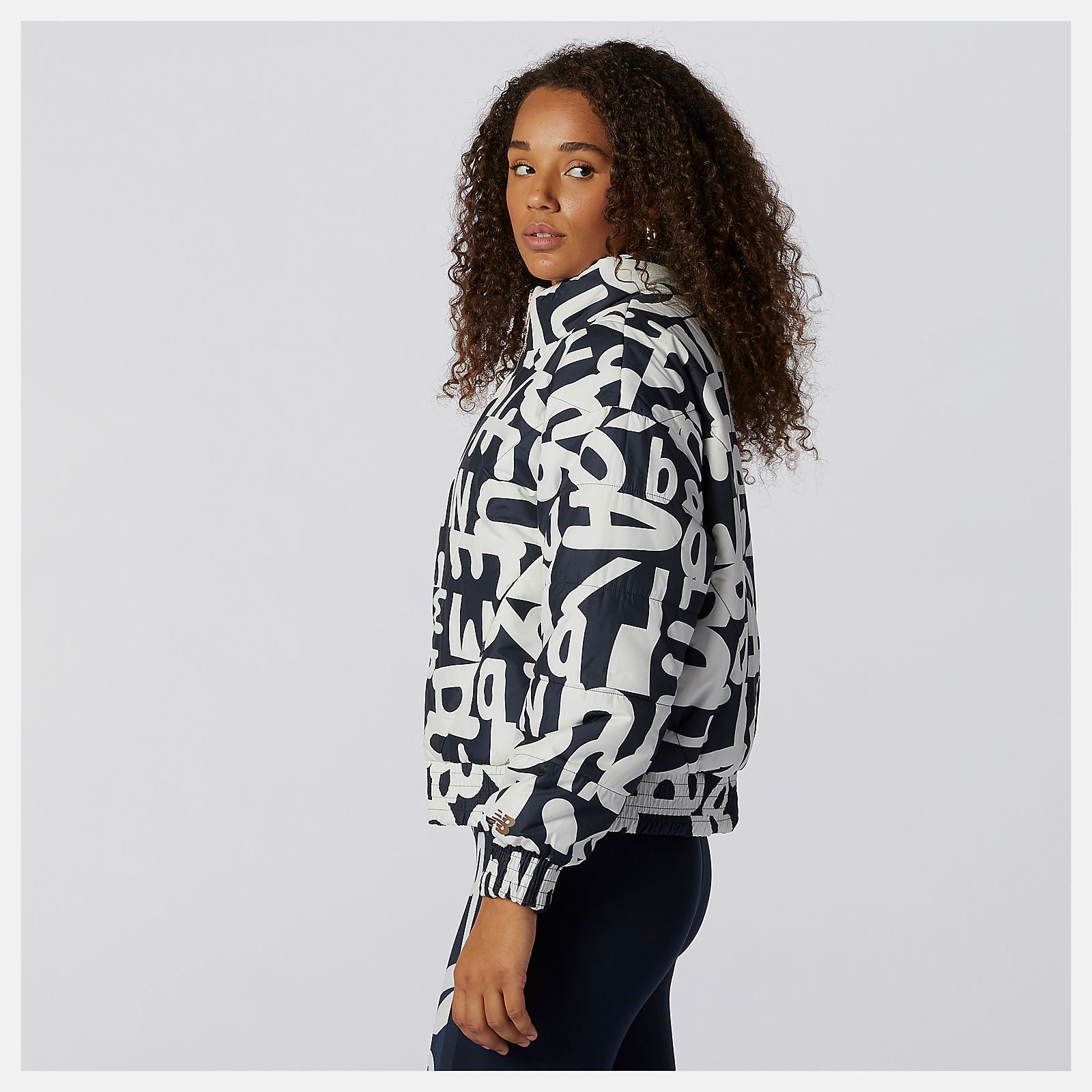 Determination Packable Printed Quilted Jacket | New Balance Clothing - Women