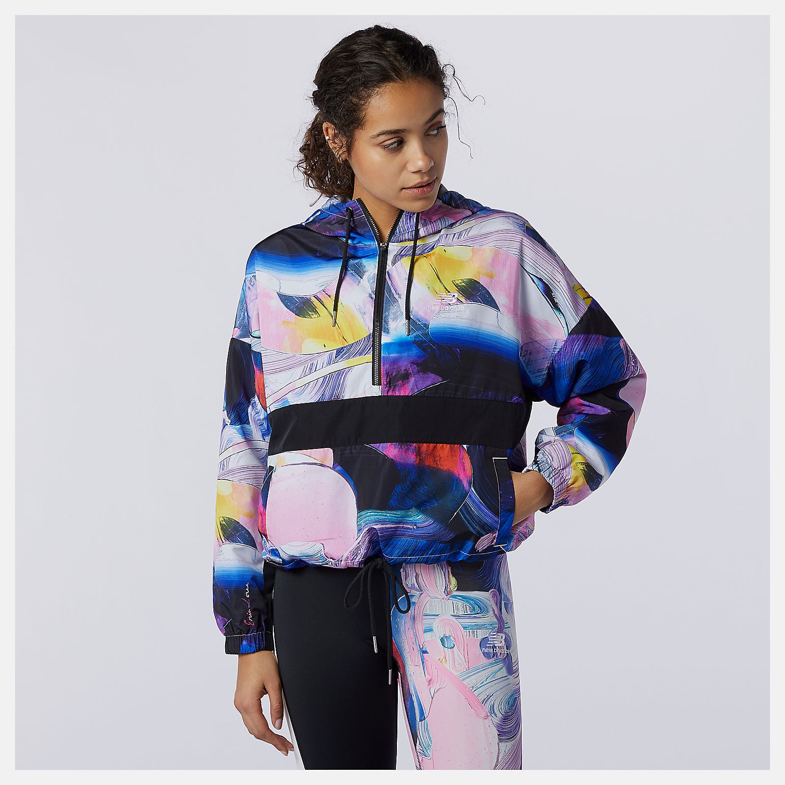 NB Athletics Printed Anorak Jacket | New Balance Clothing - Women