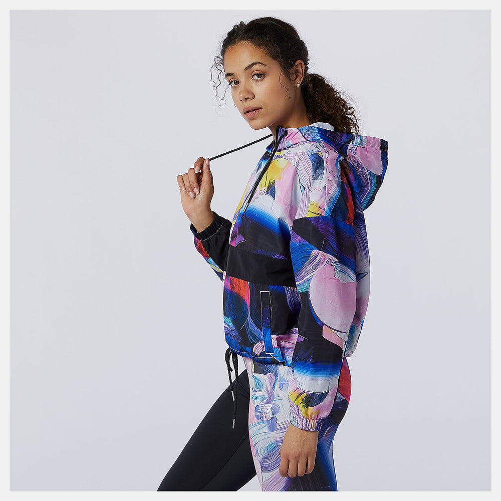 NB Athletics Printed Anorak Jacket | New Balance Clothing - Women