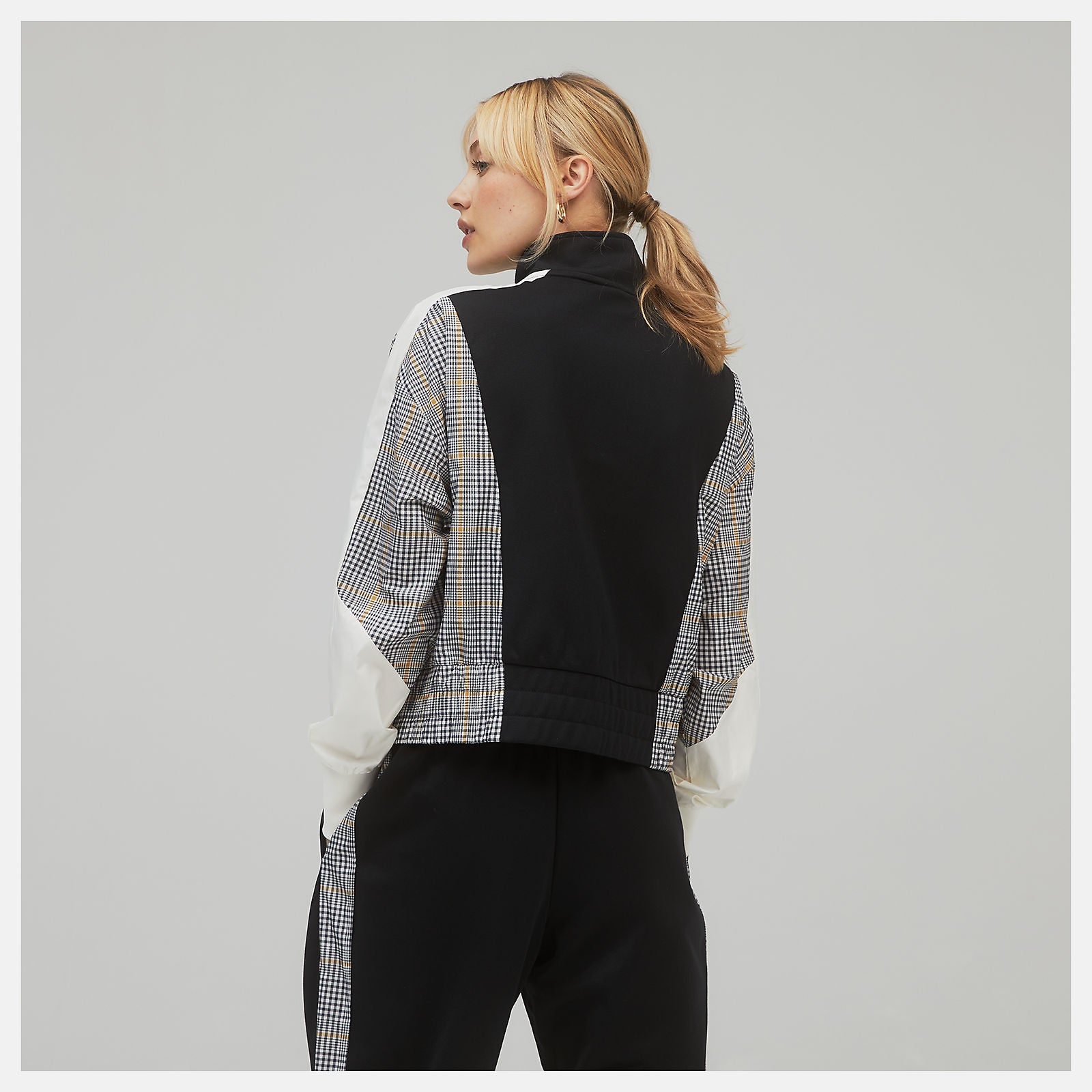 NB Athletics Higher Learning Stripe Track Jacket | New Balance Clothing - Women