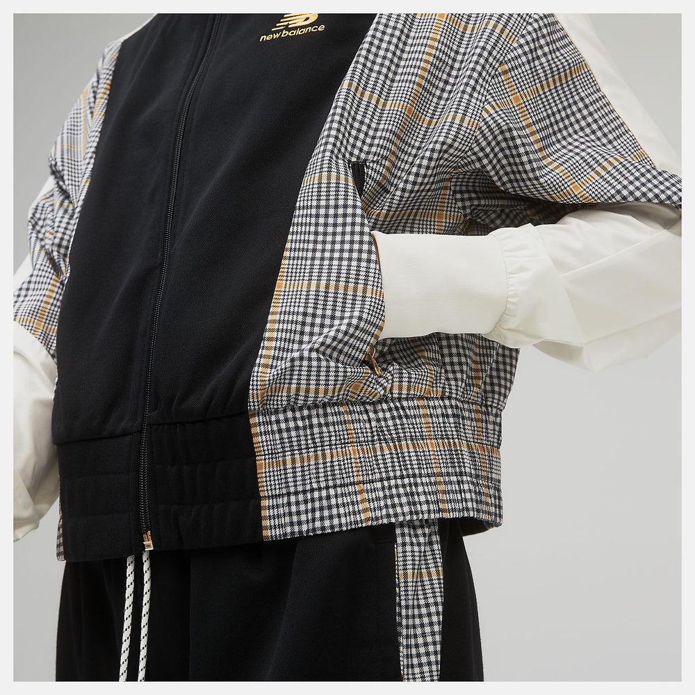 NB Athletics Higher Learning Stripe Track Jacket | New Balance Clothing - Women