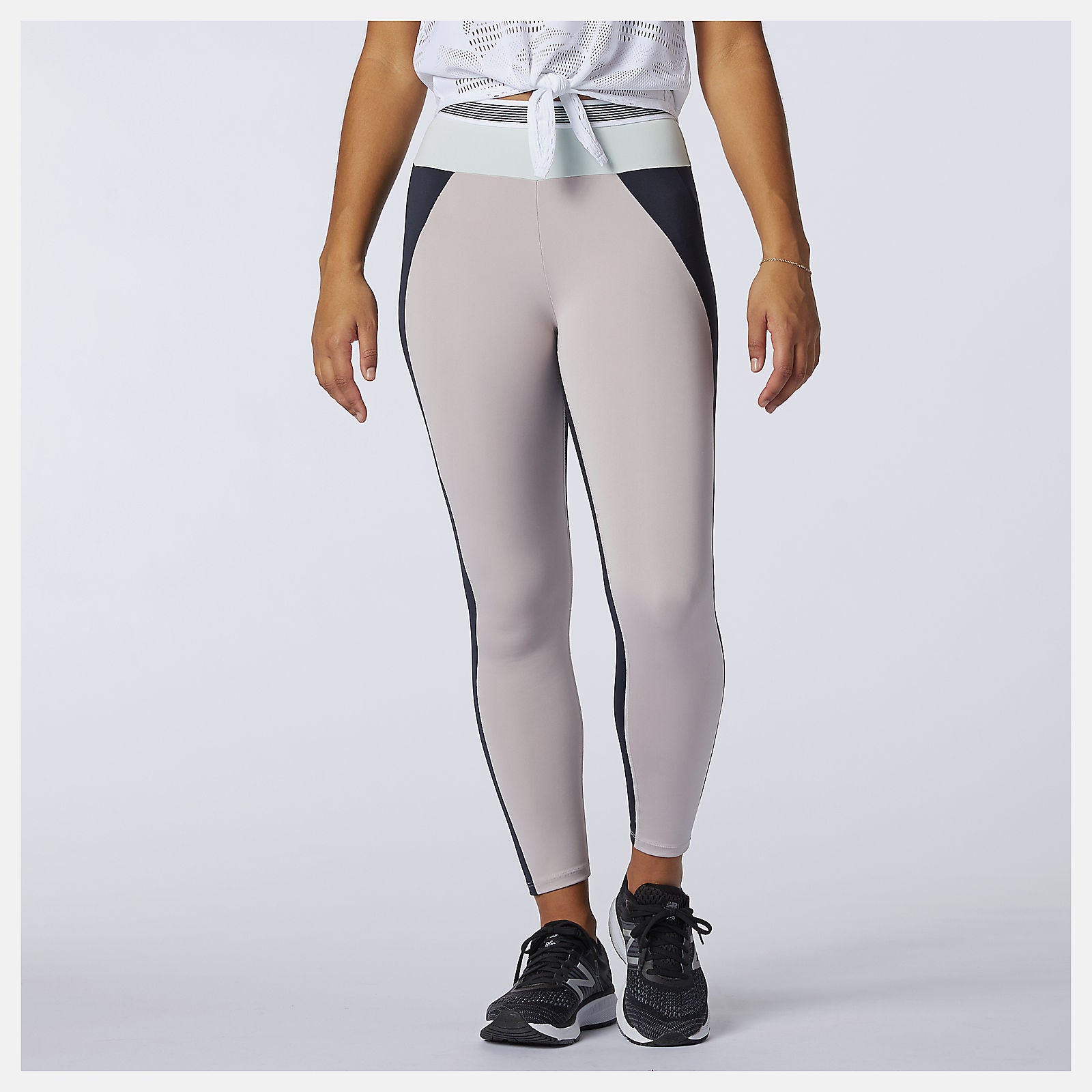 Achiever Remix High Rise 7/8 Tight | New Balance Clothing - Women
