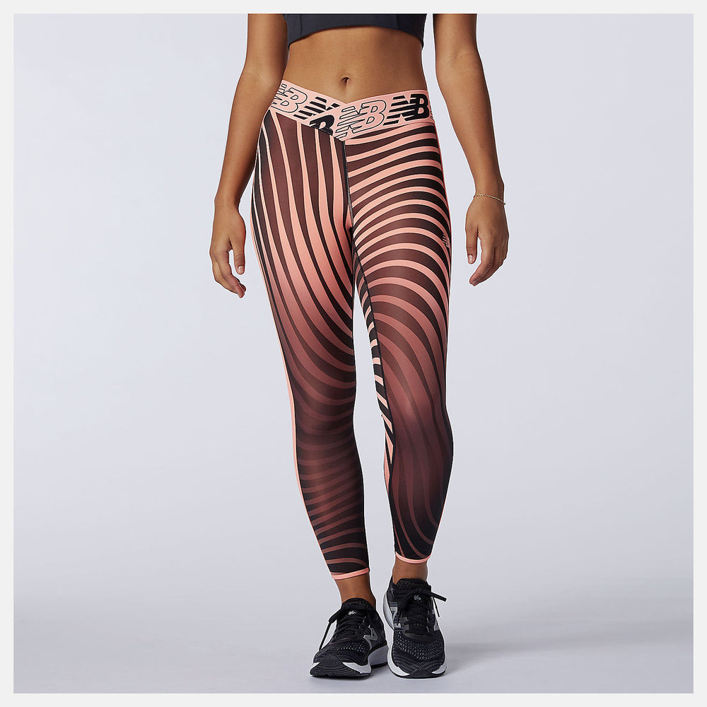 Relentless Printed High Rise 7/8 Tight | New Balance Clothing - Women