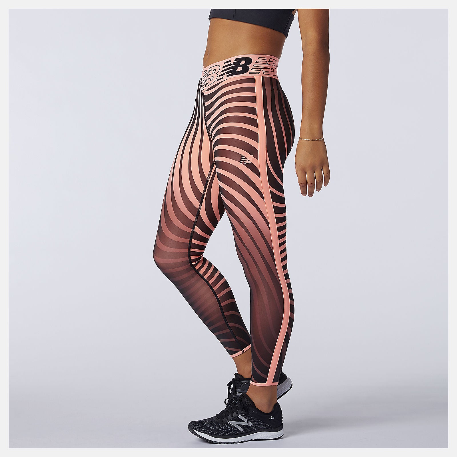 Relentless Printed High Rise 7/8 Tight | New Balance Clothing - Women