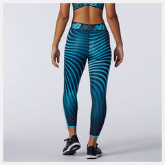 Relentless Printed High Rise 7/8 Tight | New Balance Clothing - Women