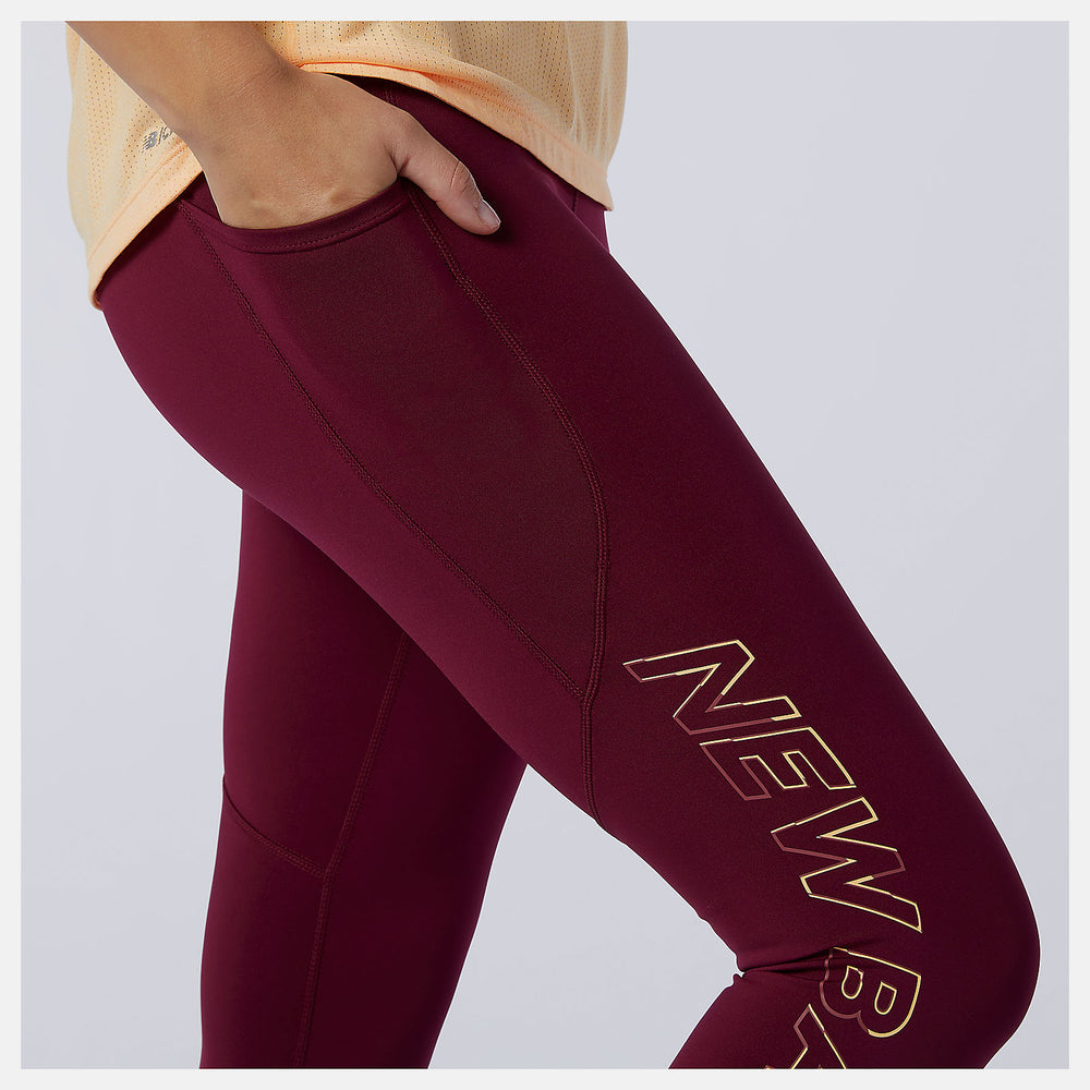 Printed Impact Run Crop | New Balance Clothing - Women