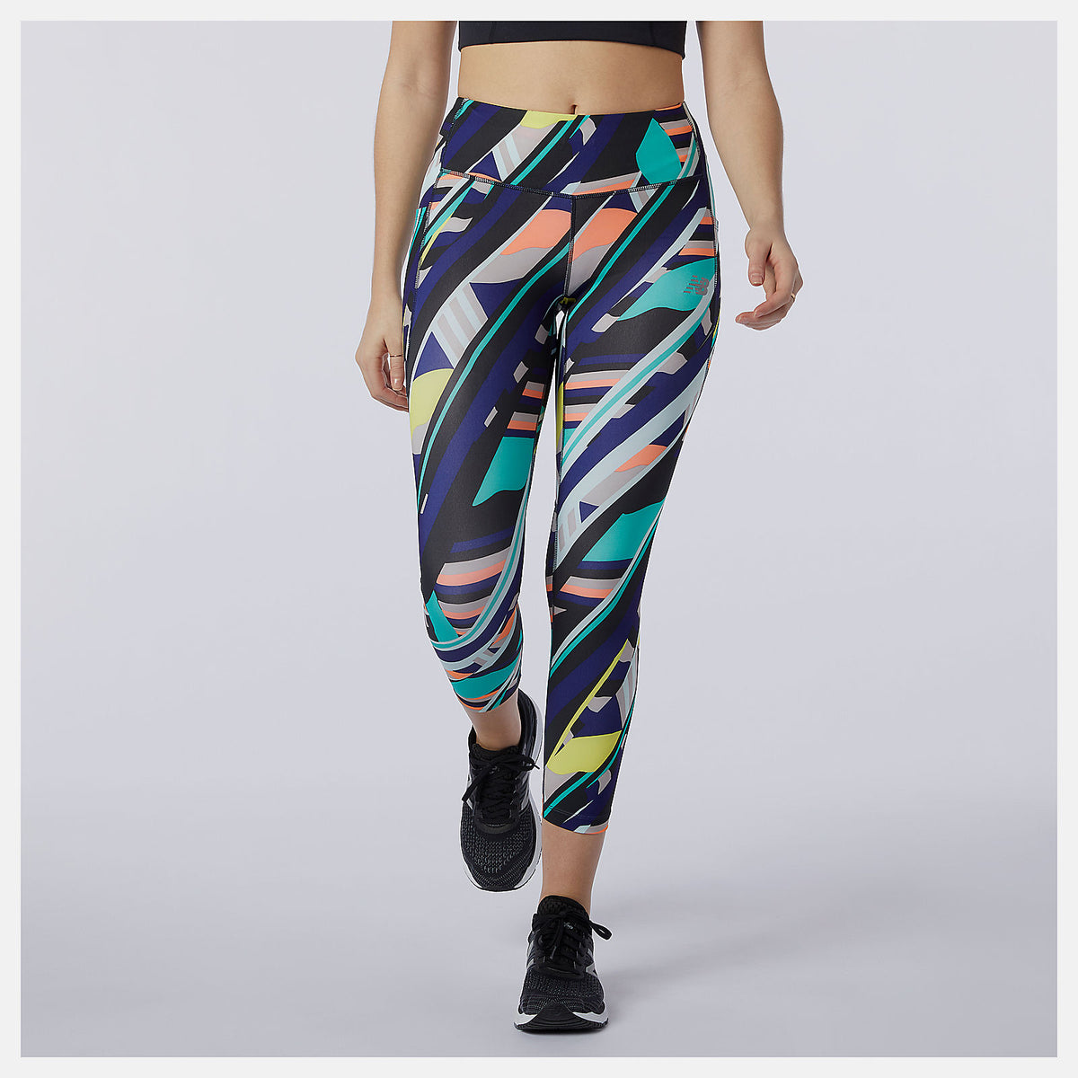 Printed Impact Run Crop | New Balance Clothing - Women