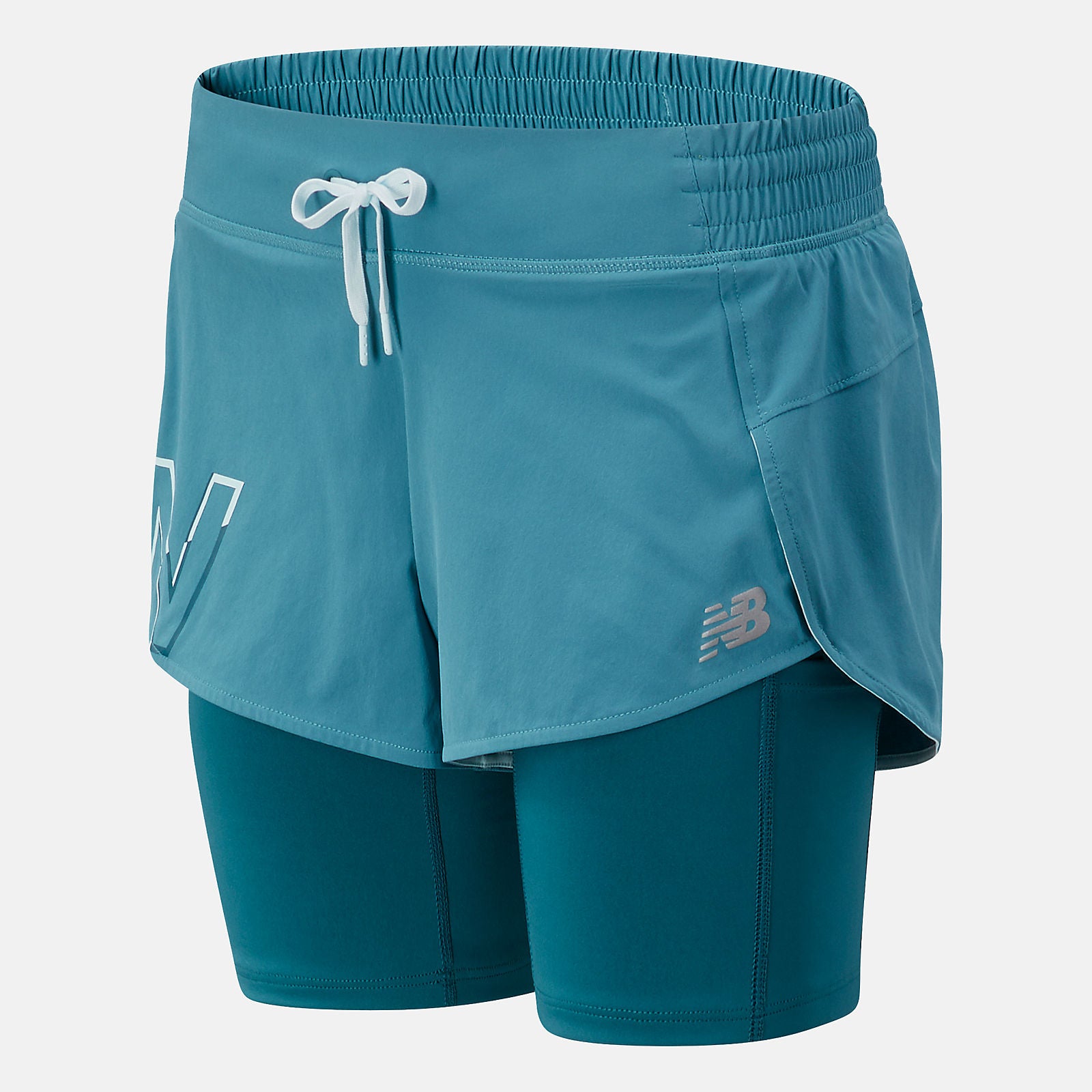Printed Impact Run 2 In 1 Short | New Balance Clothing - Women