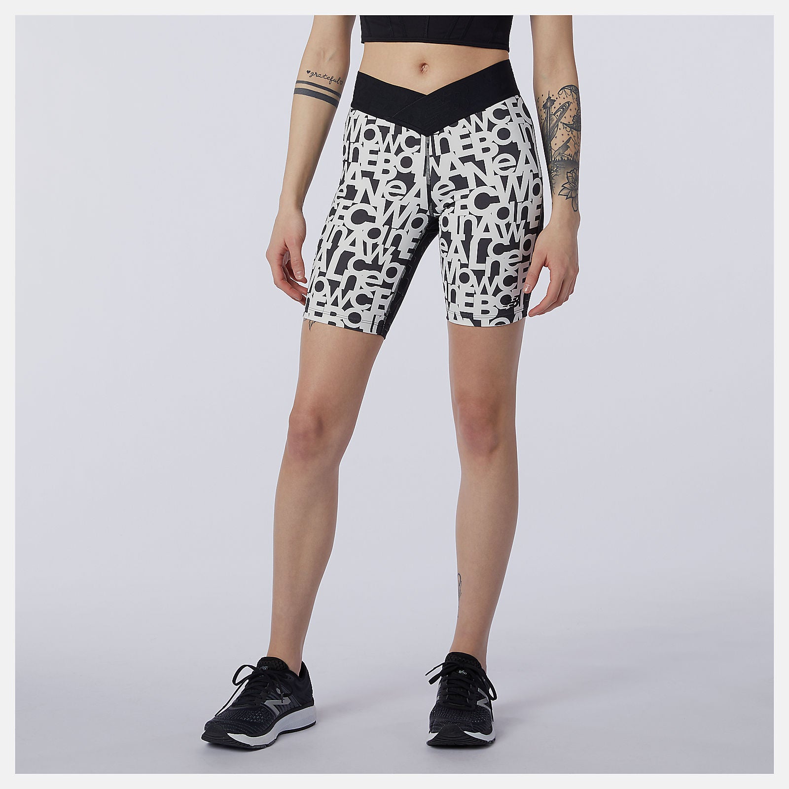 Relentless Printed Fitted Short | New Balance Clothing - Women