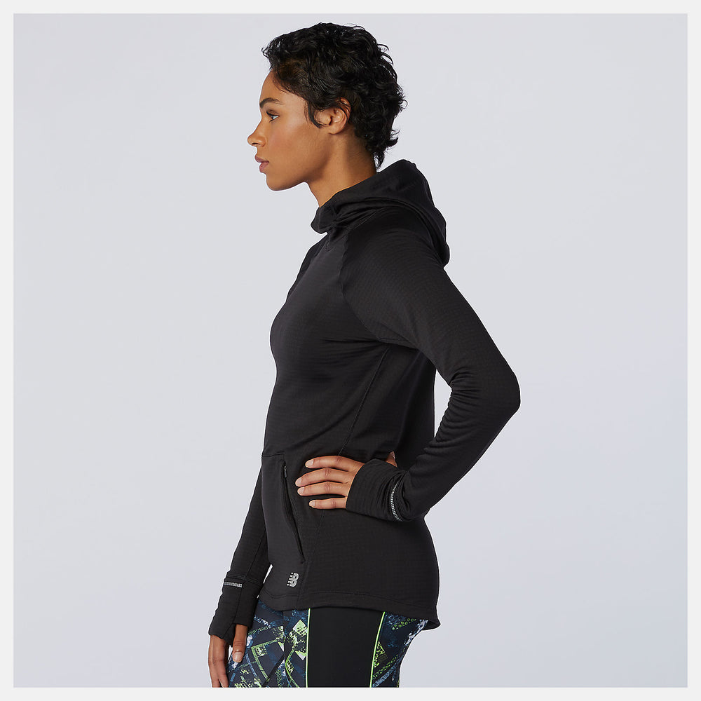 NB Heat Grid Hoodie | New Balance Clothing - Women