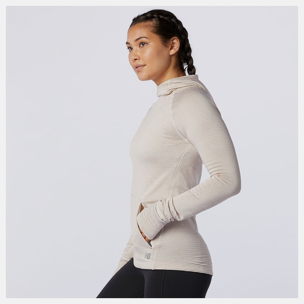 NB Heat Grid Hoodie | New Balance Clothing - Women