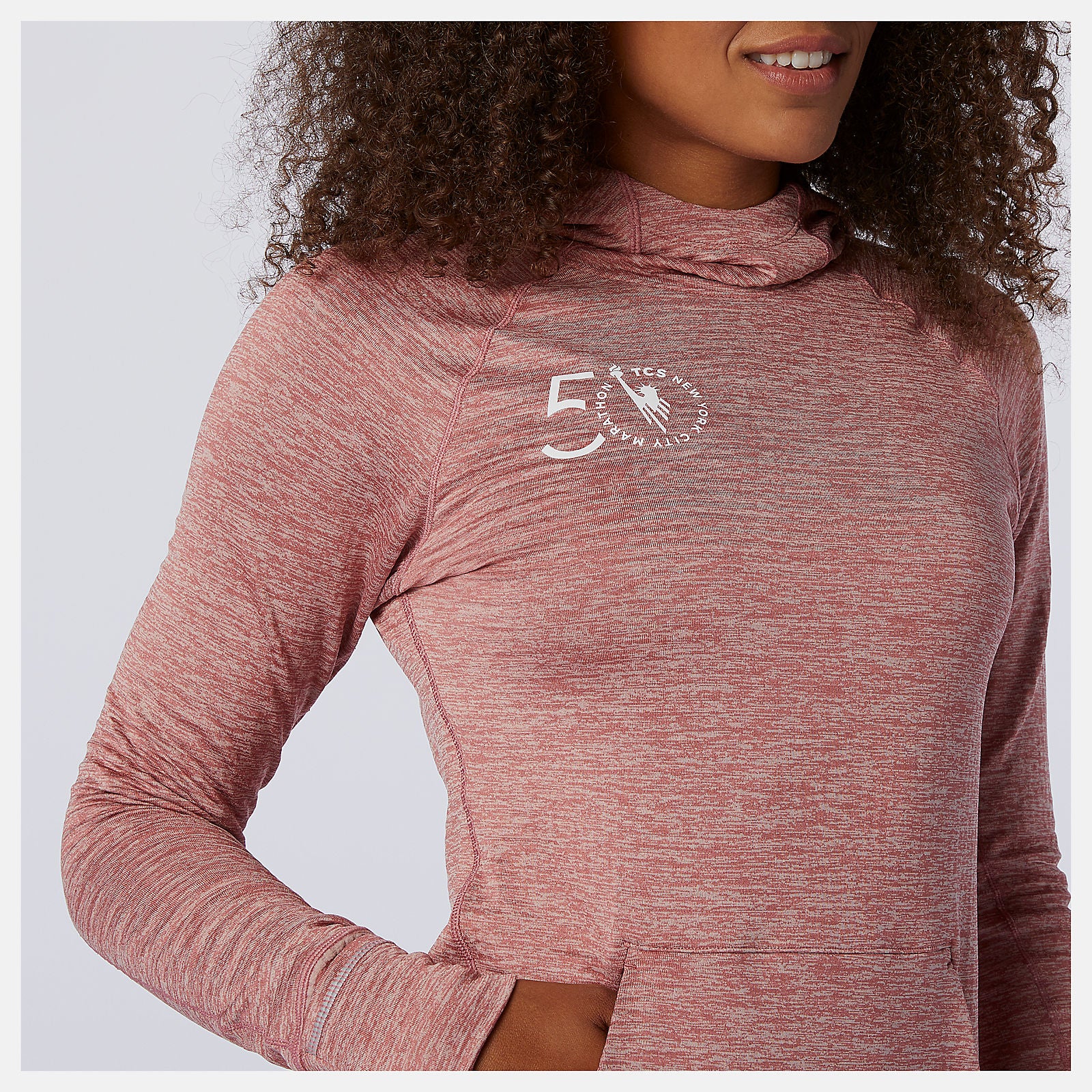NYC Marathon NB Heat Grid Hoodie | New Balance Clothing - Women