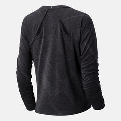 NYC Marathon Q Speed Fuel Jacquard Long Sleeve | New Balance Clothing - Women