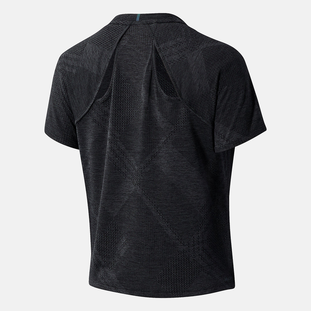 NYC Marathon Q Speed Fuel Jacquard Short Sleeve | New Balance Clothing - Women