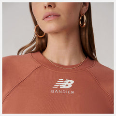 Bandier Fleece Crew | New Balance Clothing - Women