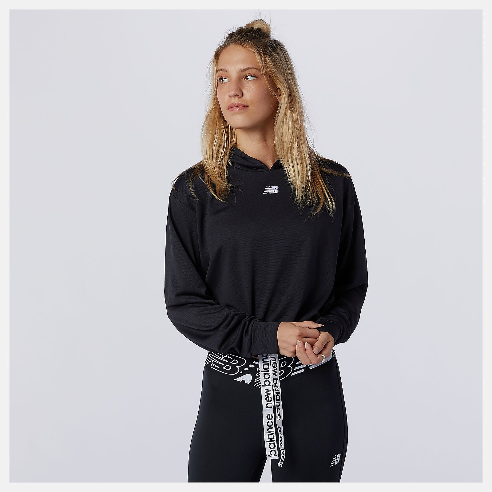 Relentless Cinched Hem Hoodie | New Balance Clothing - Women