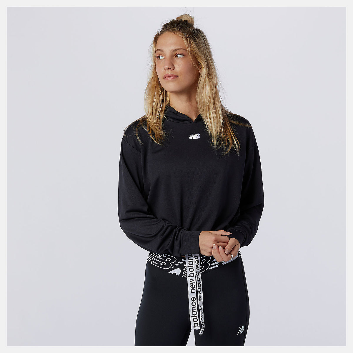 Relentless Cinched Hem Hoodie | New Balance Clothing - Women
