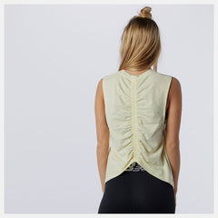 Relentless Cinched Back Graphic Tank | New Balance Clothing - Women