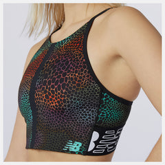 Relentless Printed Crop Top | New Balance Clothing - Women