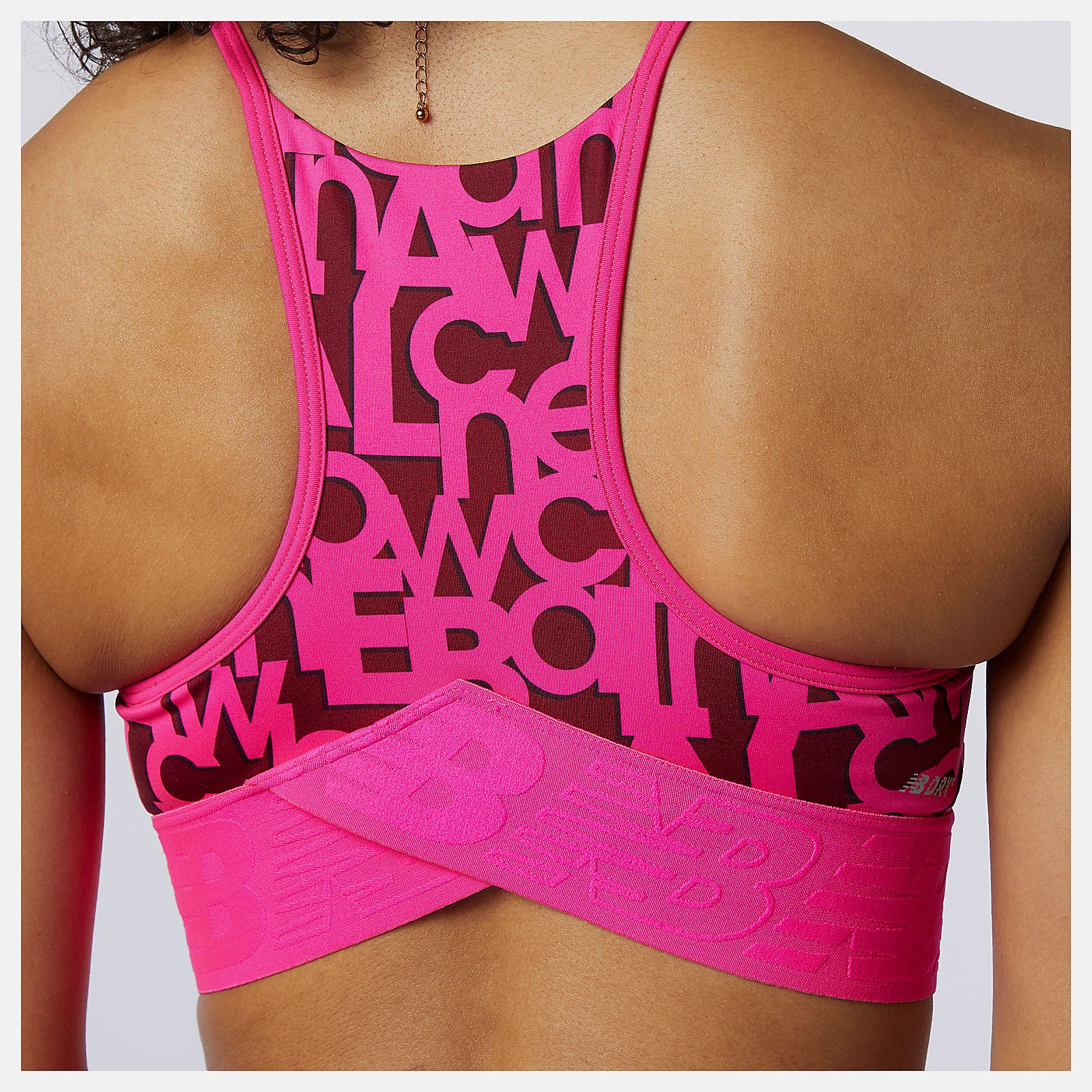 Relentless Printed Crop Top | New Balance Clothing - Women