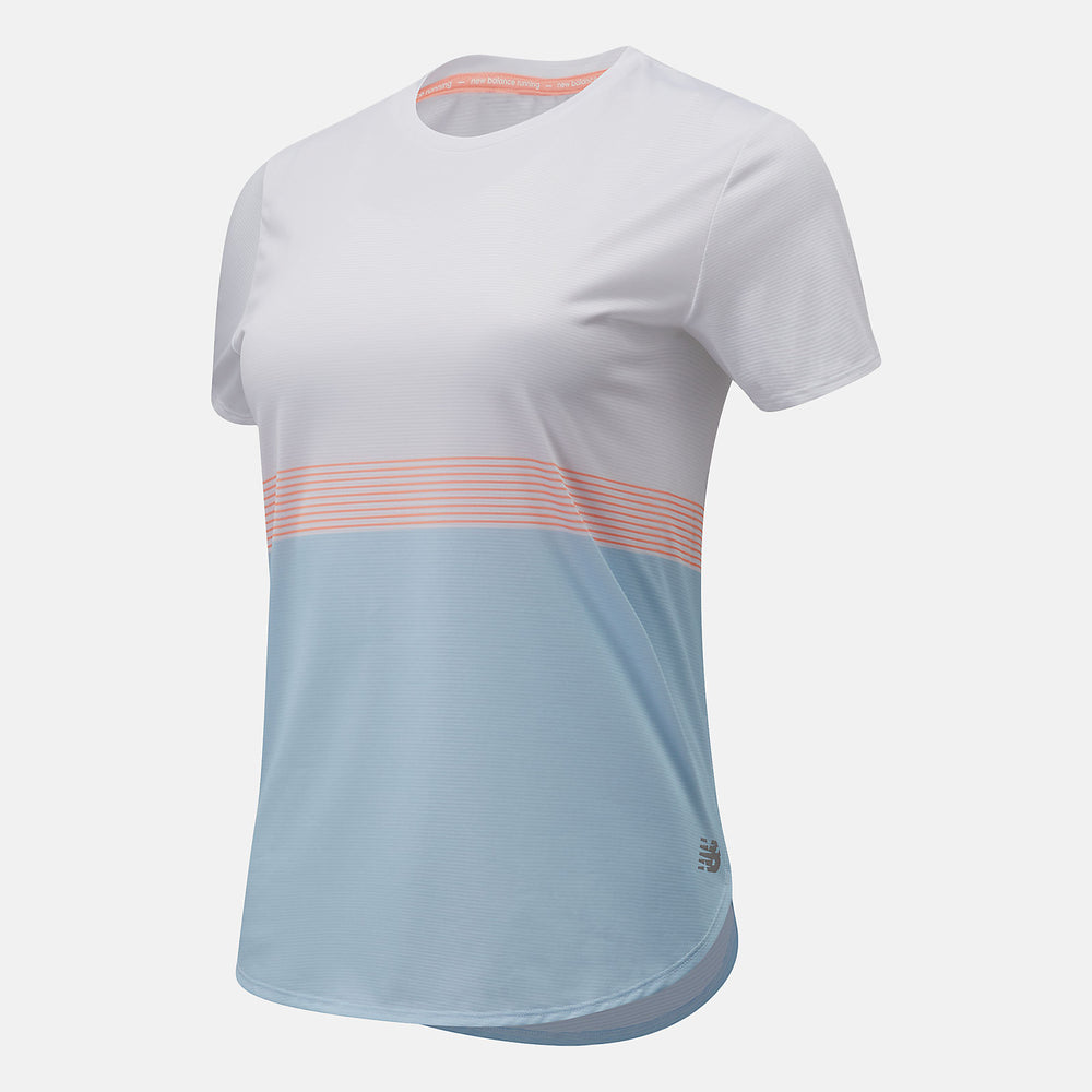 Printed Accelerate Short Sleeve | New Balance Clothing - Women
