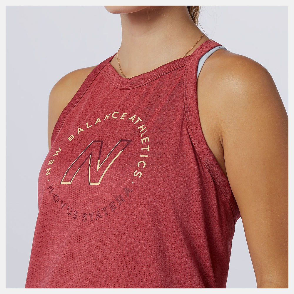 Printed Impact Run Hybrid Tank | New Balance Clothing - Women