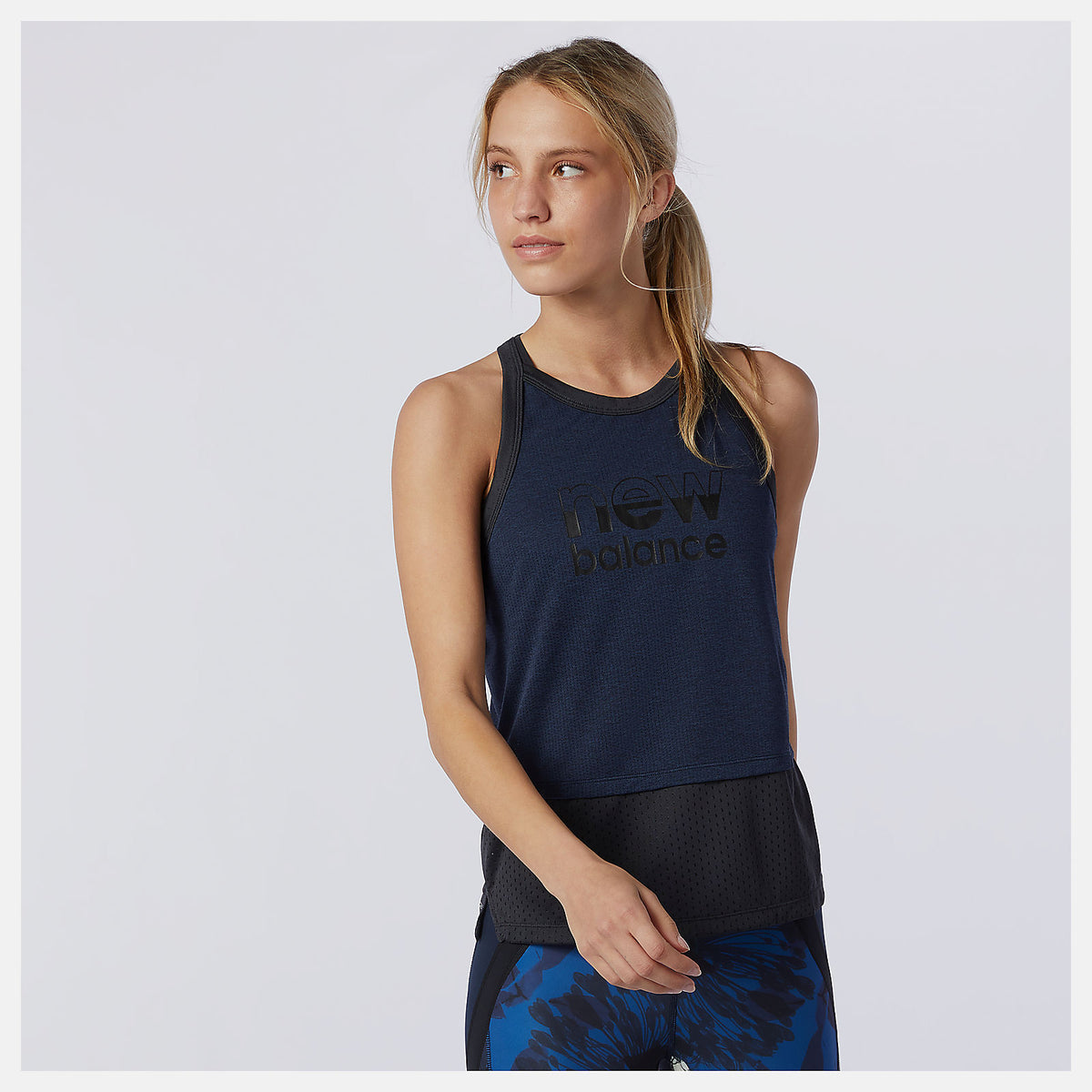 Printed Impact Run Hybrid Tank | New Balance Clothing - Women