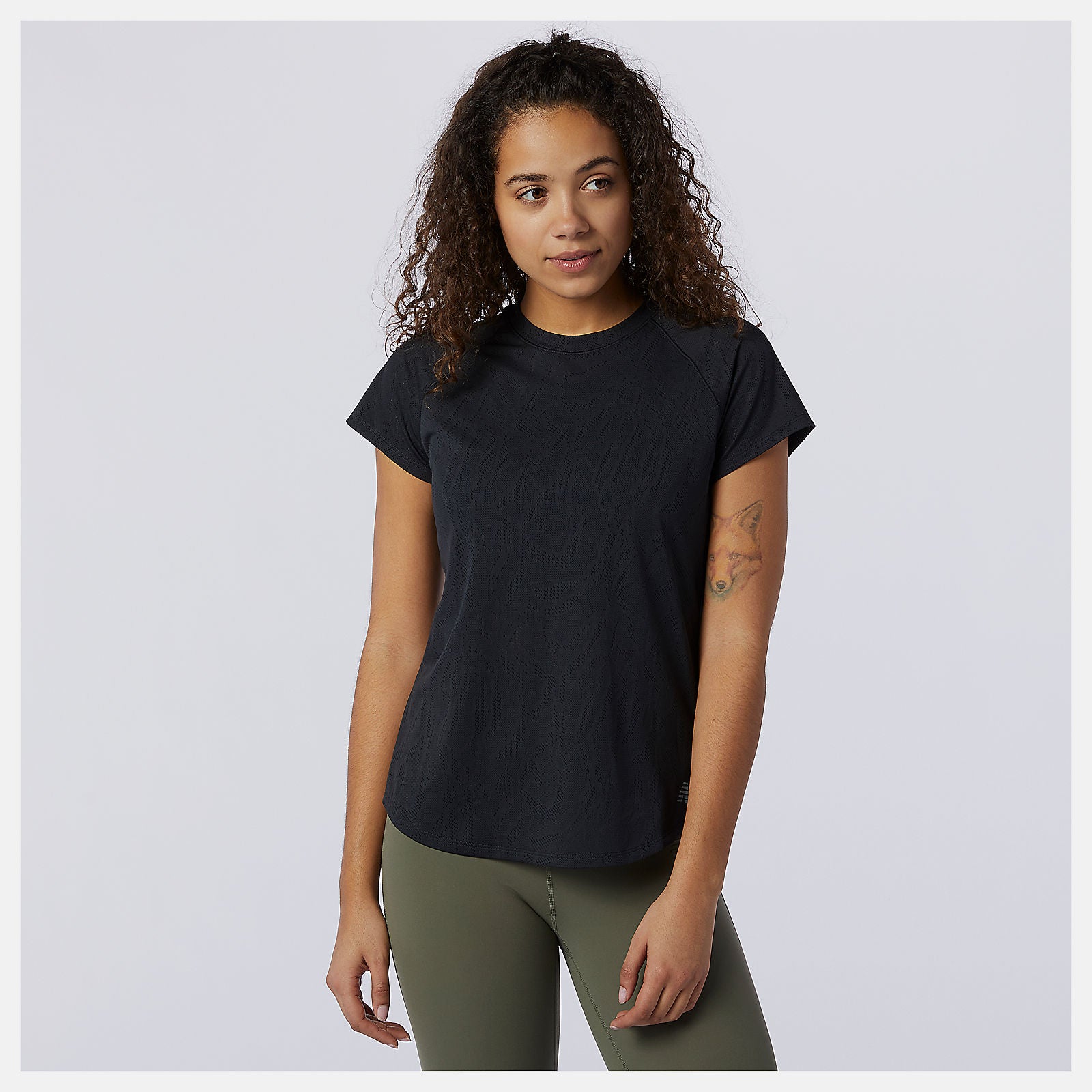 Q Speed Fuel Jacquard Short Sleeve | New Balance Clothing - Women