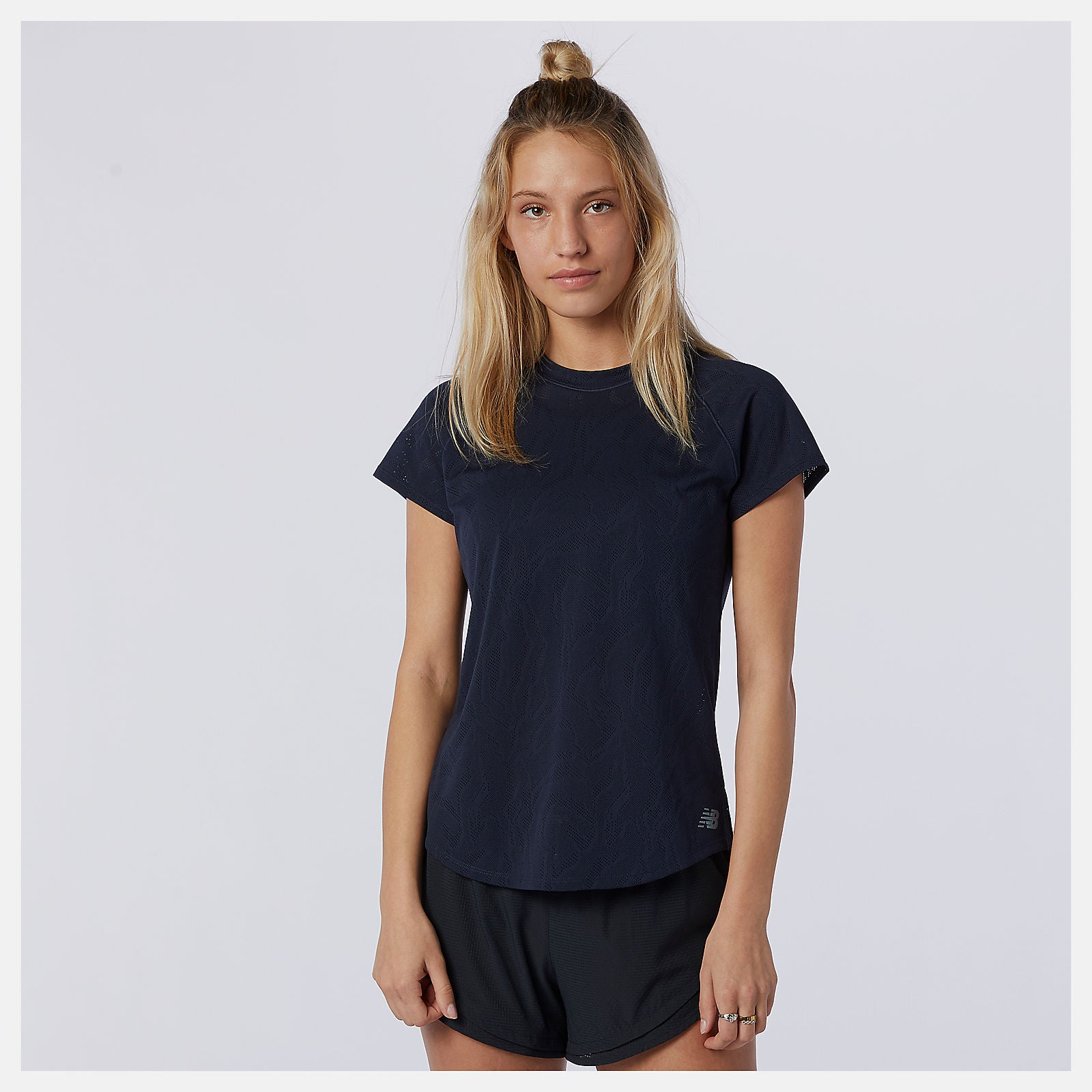 Q Speed Fuel Jacquard Short Sleeve | New Balance Clothing - Women