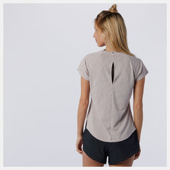 Q Speed Fuel Jacquard Short Sleeve | New Balance Clothing - Women