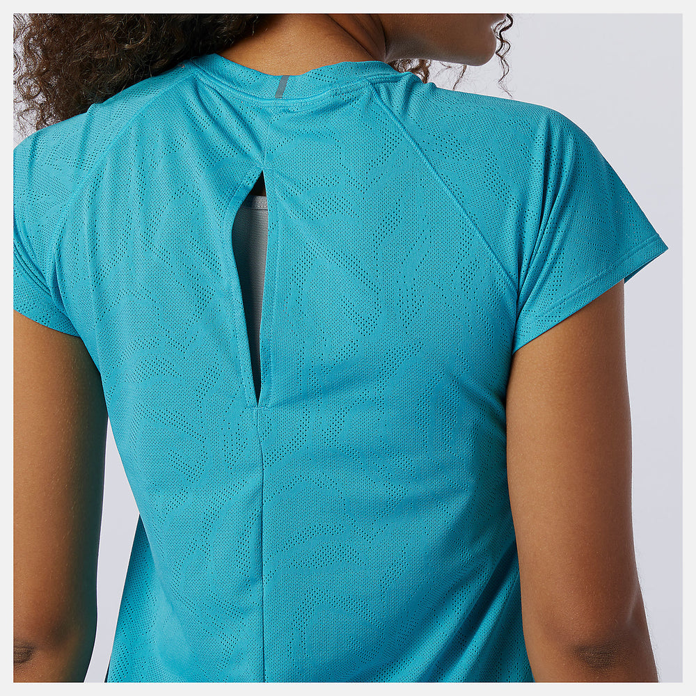 Q Speed Fuel Jacquard Short Sleeve | New Balance Clothing - Women