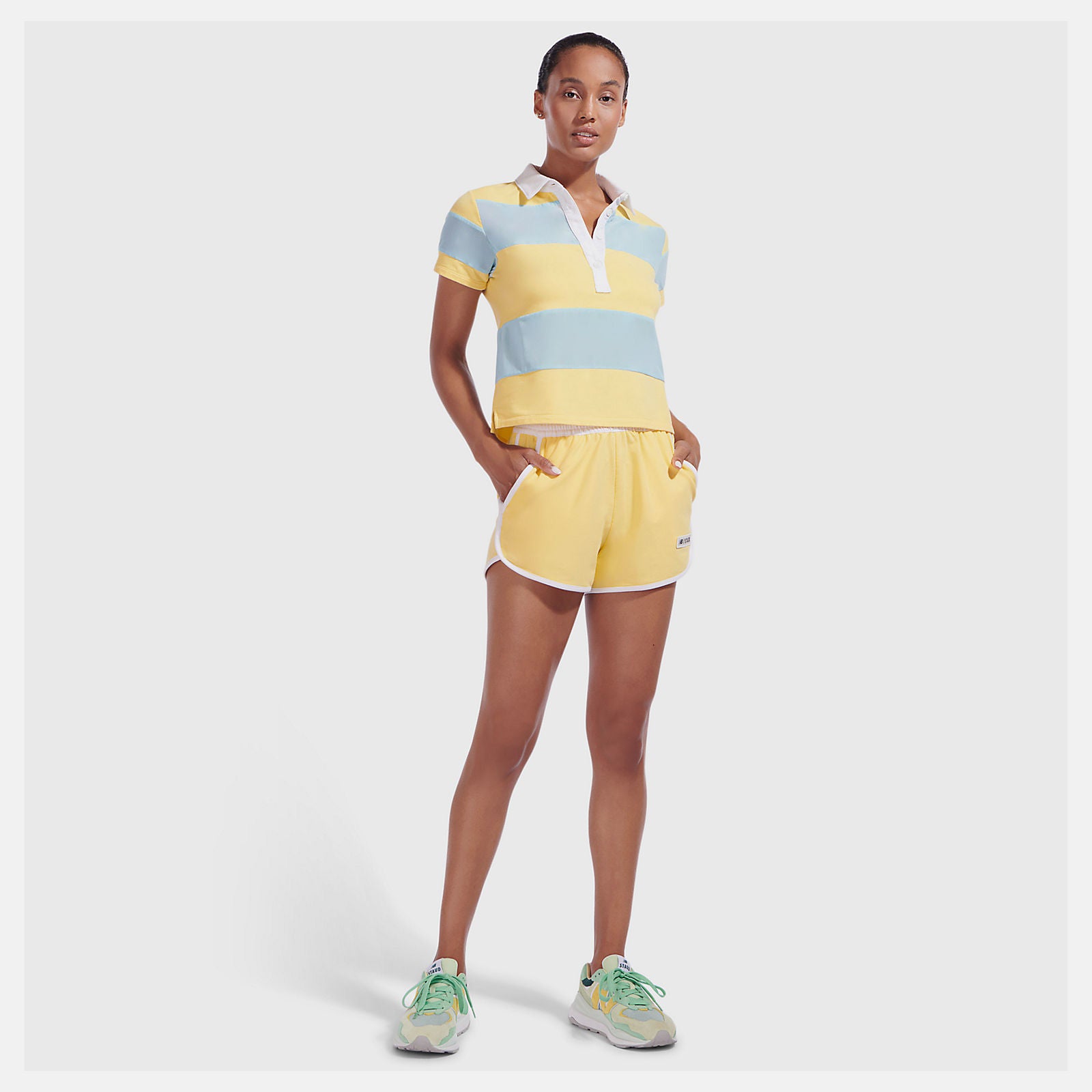 NB x Staud Polo | New Balance Clothing - Women