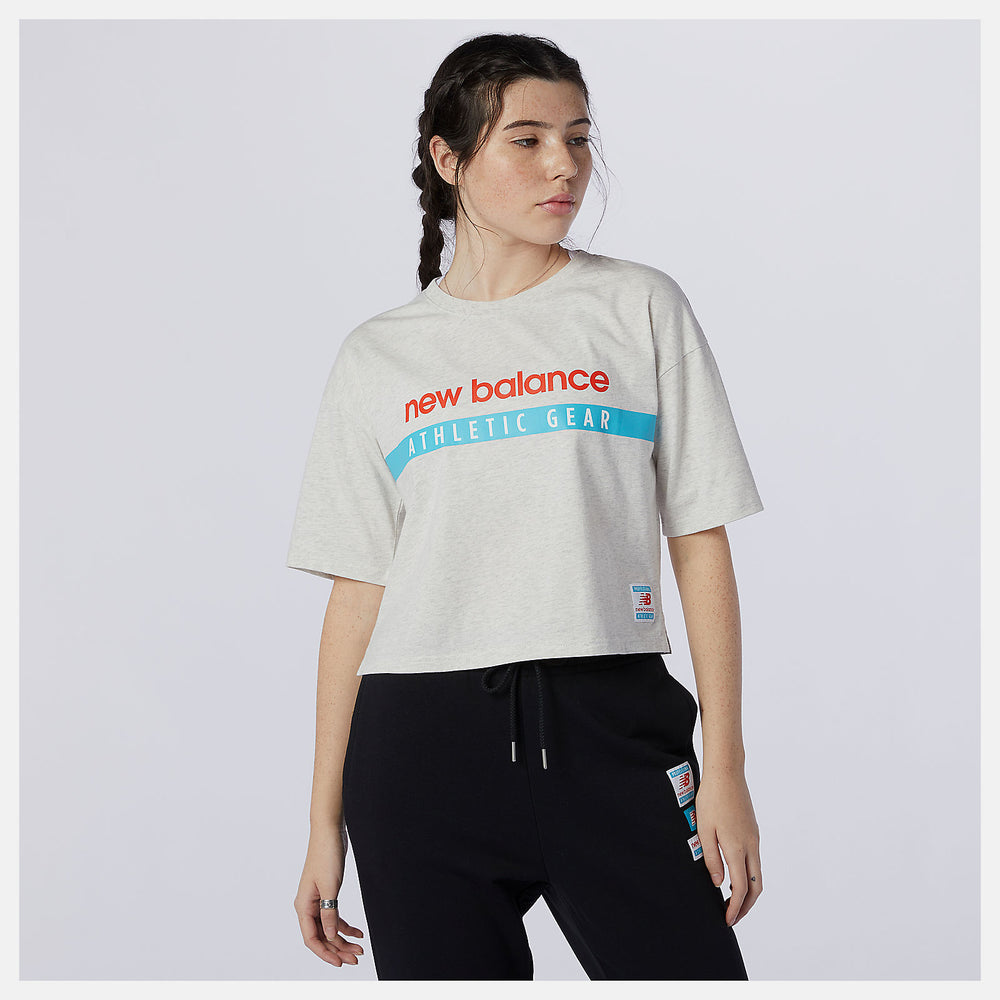 NB Essentials Field Day Boxy Tee | New Balance Clothing - Women