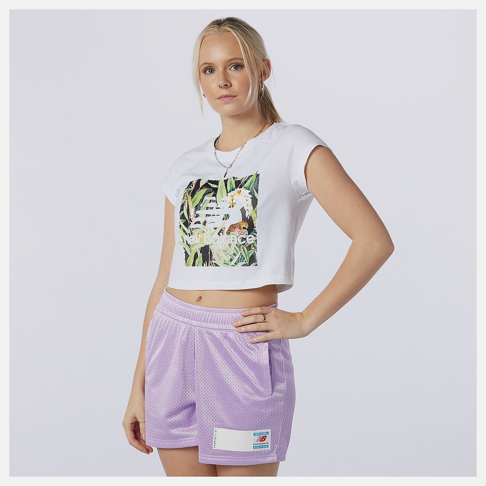NB Essentials Botanical Tee | New Balance Clothing - Women