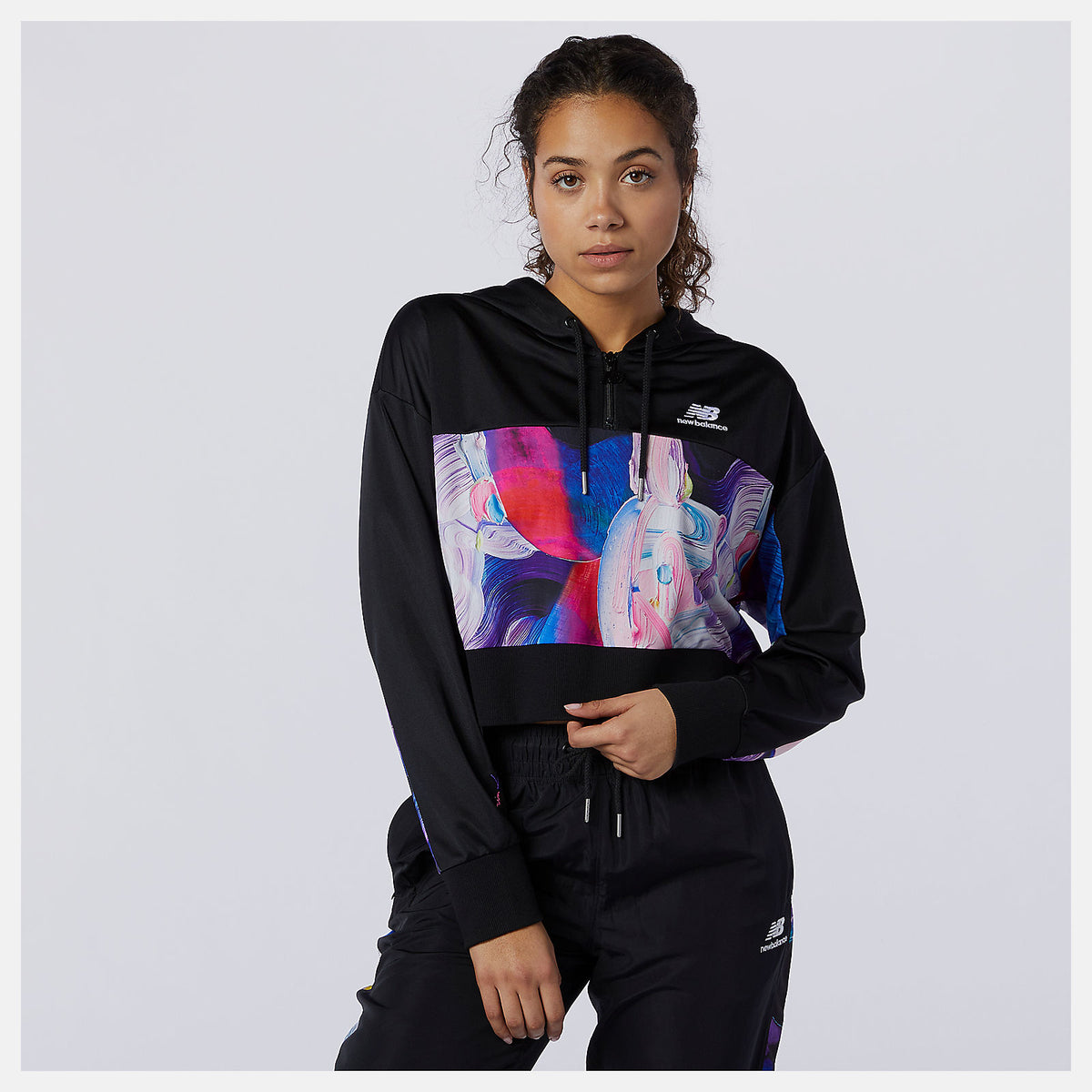 NB Athletics Erin Loree Half-zip Hoodie | New Balance Clothing - Women