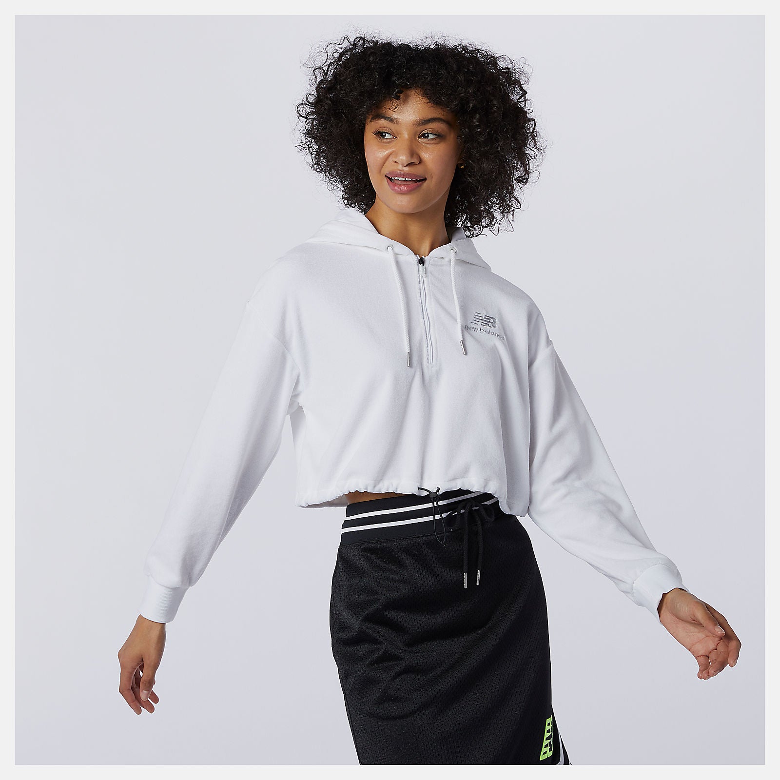 NB Athletics Collide Terry Hoodie | New Balance Clothing - Women