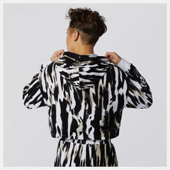 NB Athletics Collide Printed Terry Hoodie | New Balance Clothing - Women