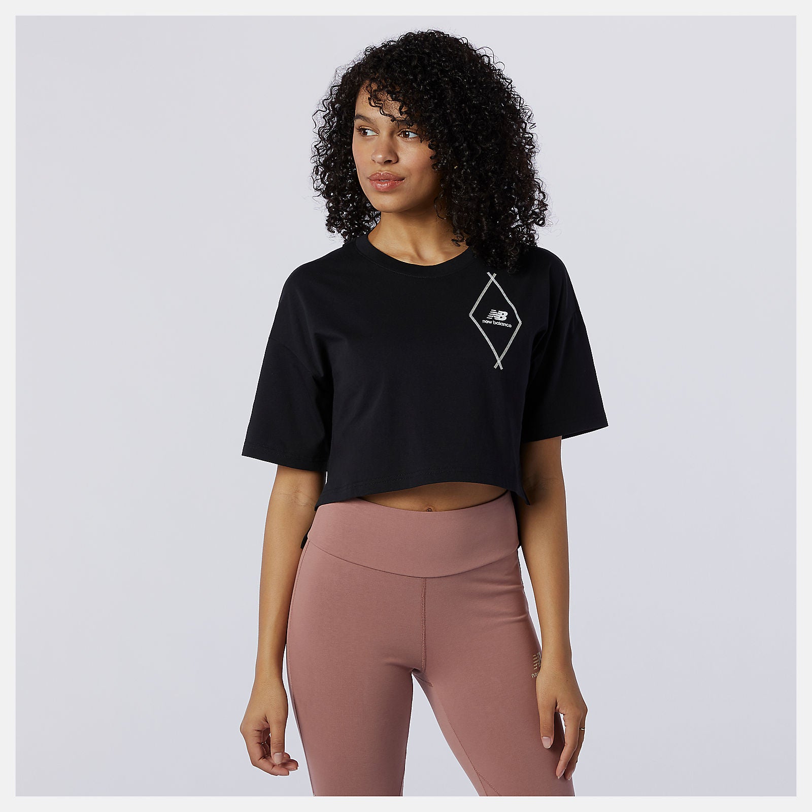 NB Athletics Argyle Graphic Tee | New Balance Clothing - Women