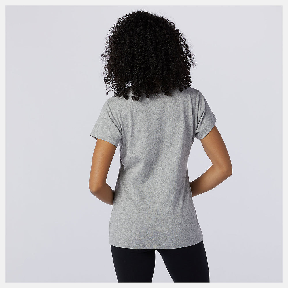 Essentials Stacked Logo Tee | New Balance Clothing - Women