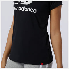 Essentials Stacked Logo Tee | New Balance Clothing - Women