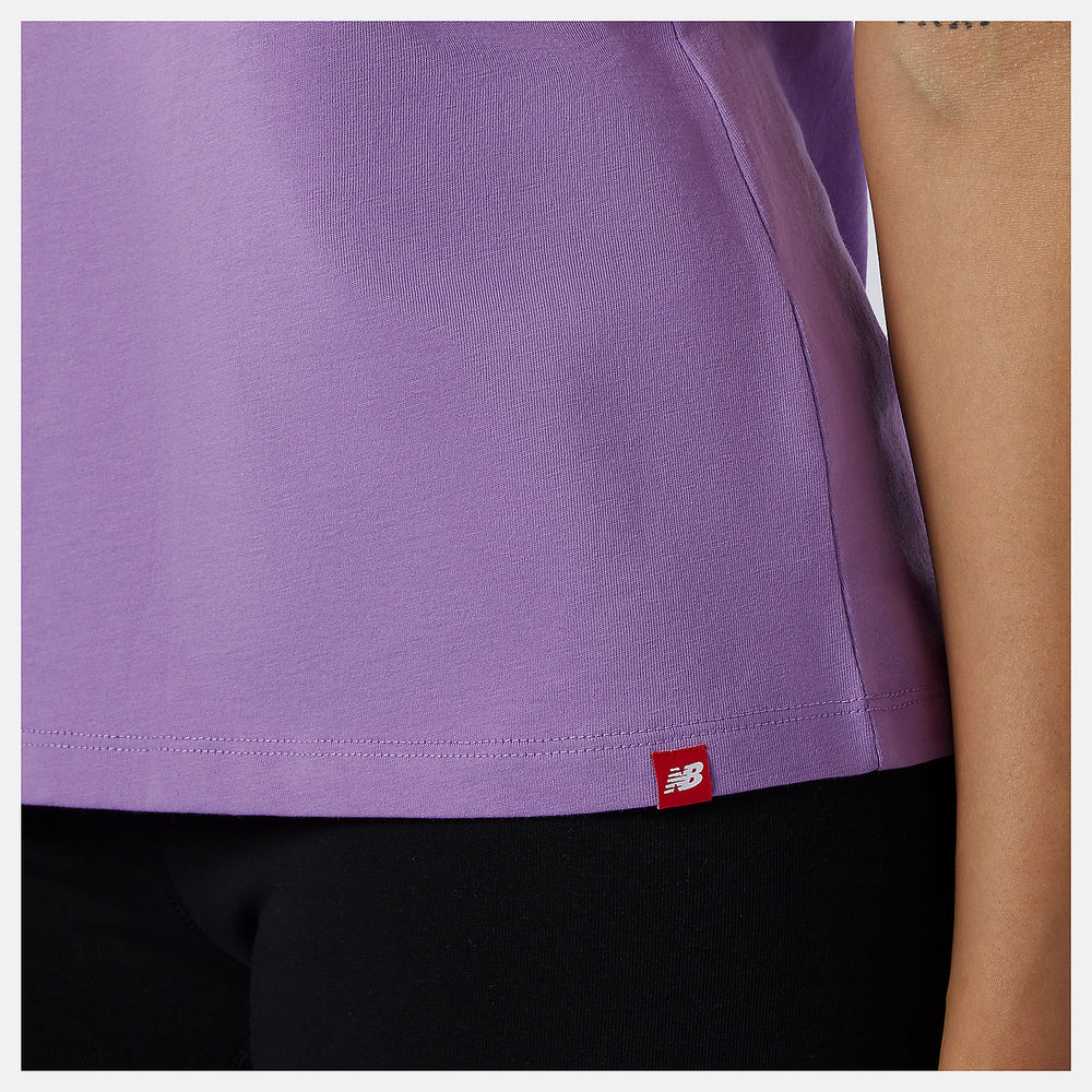 Essentials Stacked Logo Tee | New Balance Clothing - Women