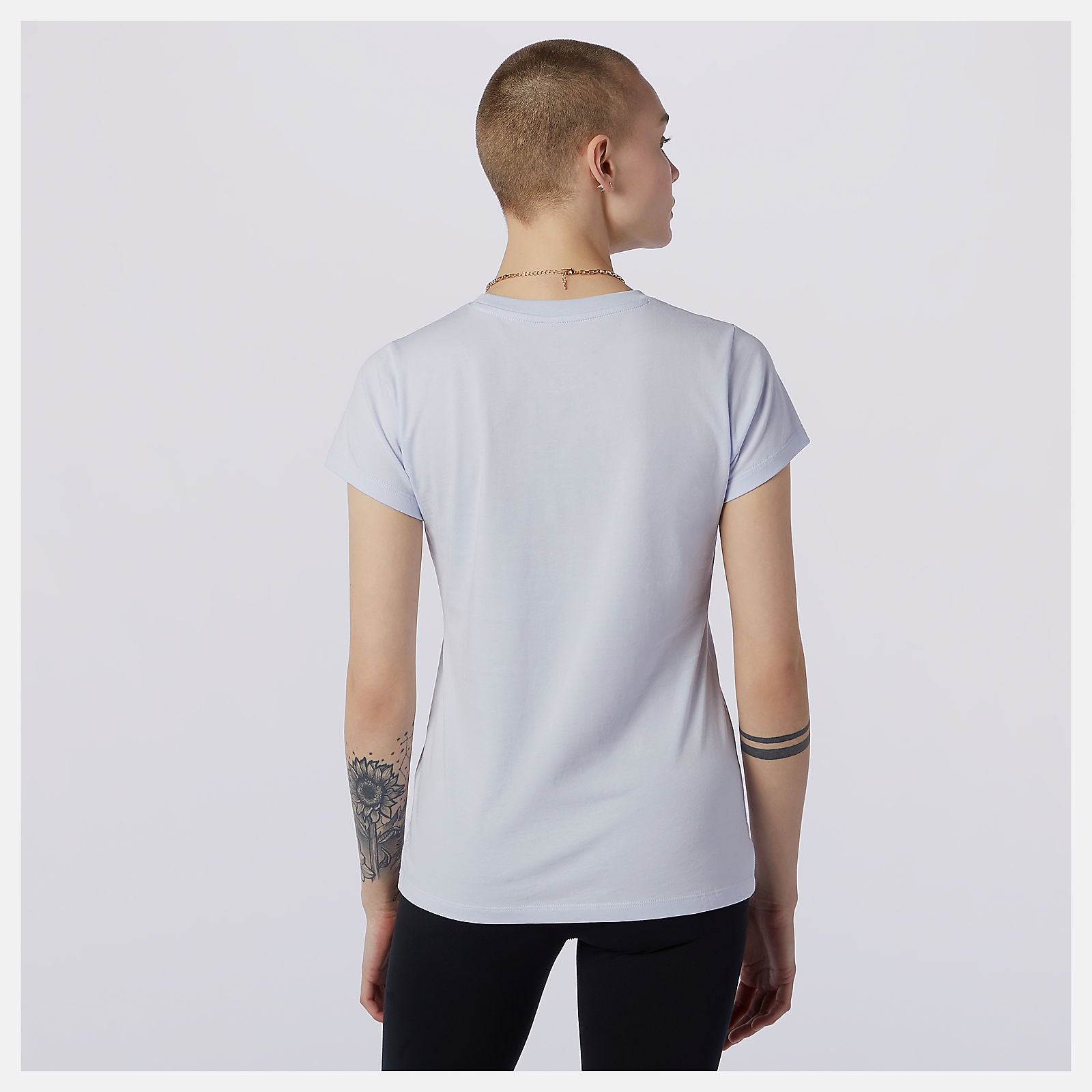 Essentials Stacked Logo Tee | New Balance Clothing - Women