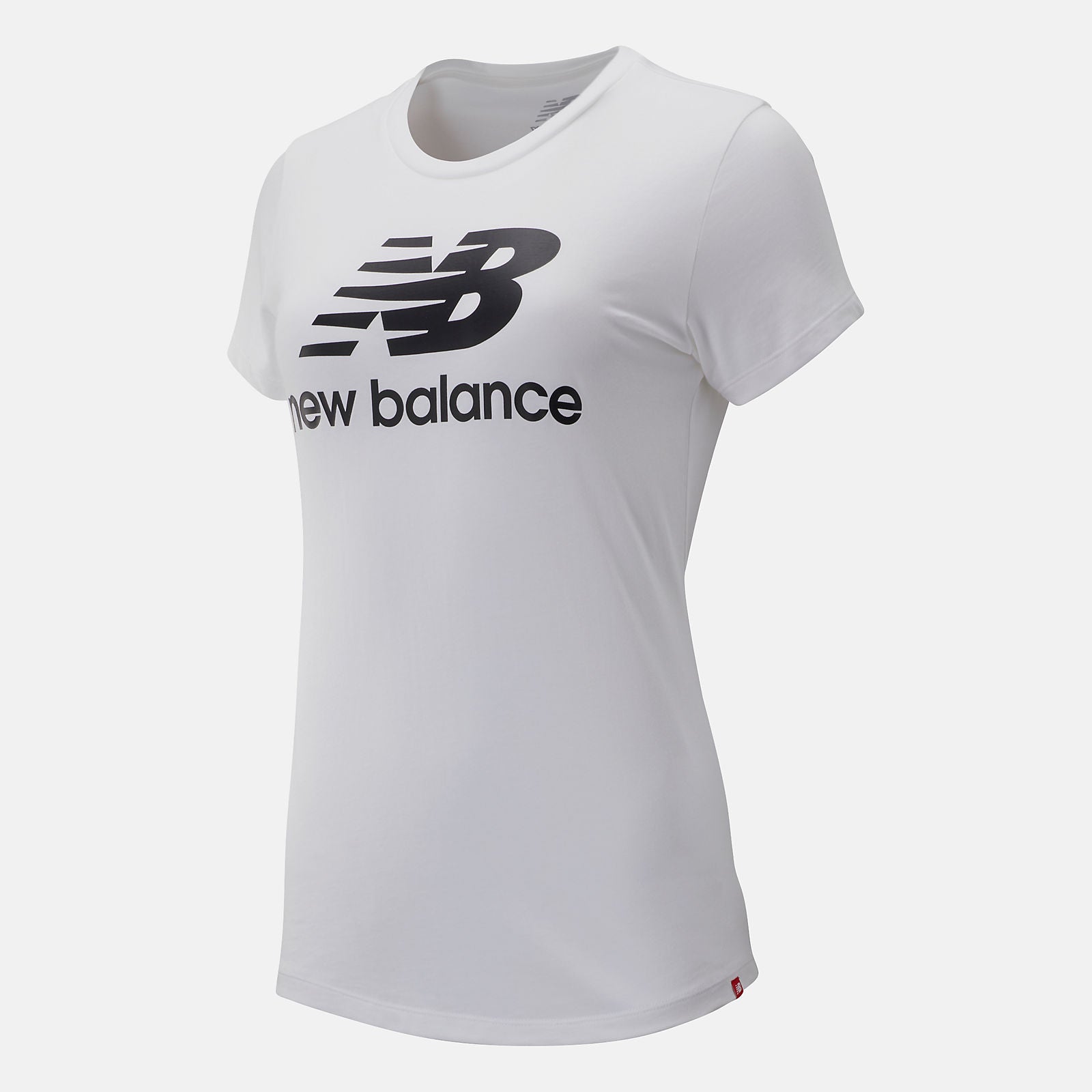 Essentials Stacked Logo Tee | New Balance Clothing - Women